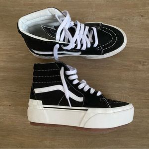 vans sk8-hi stacked *do not buy, they are not available*